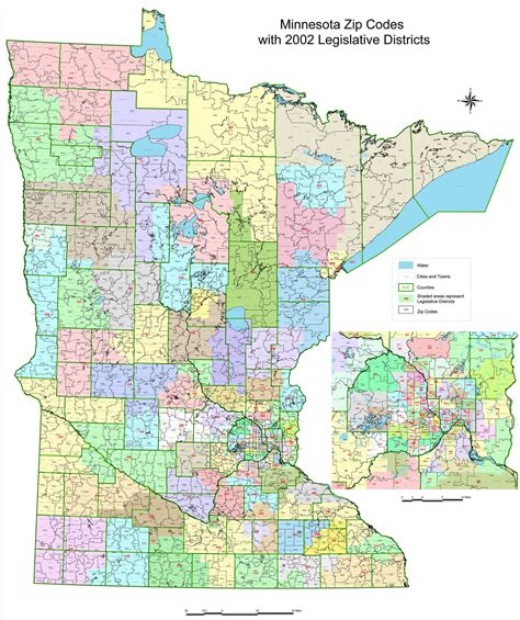 Zip Code Map Of Minnesota